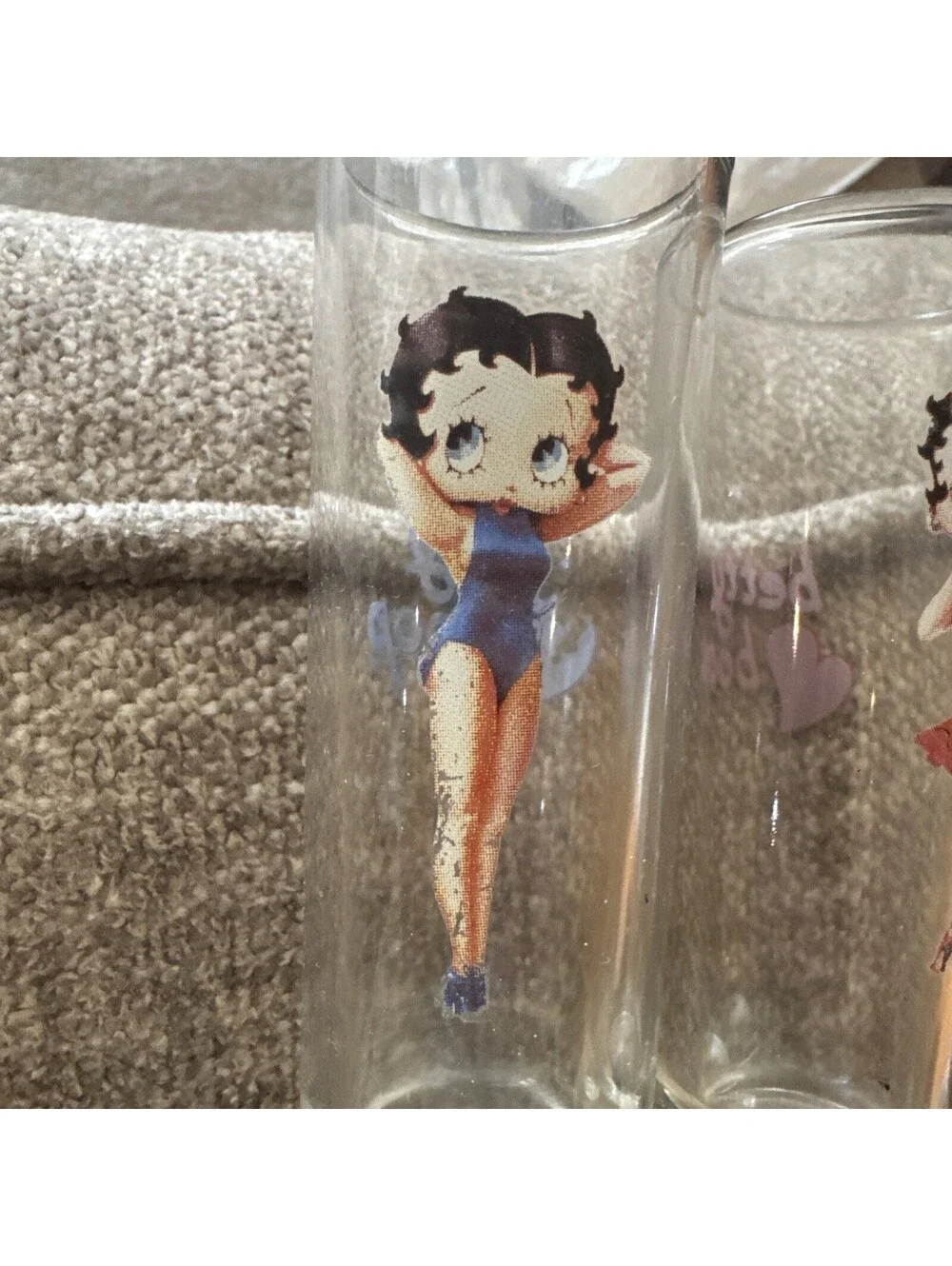 Betty Boop Shot Glasses